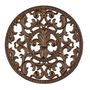 GG Collection Acanthus Leaf Vintage Inspired Metal Trivet Hard To Find New